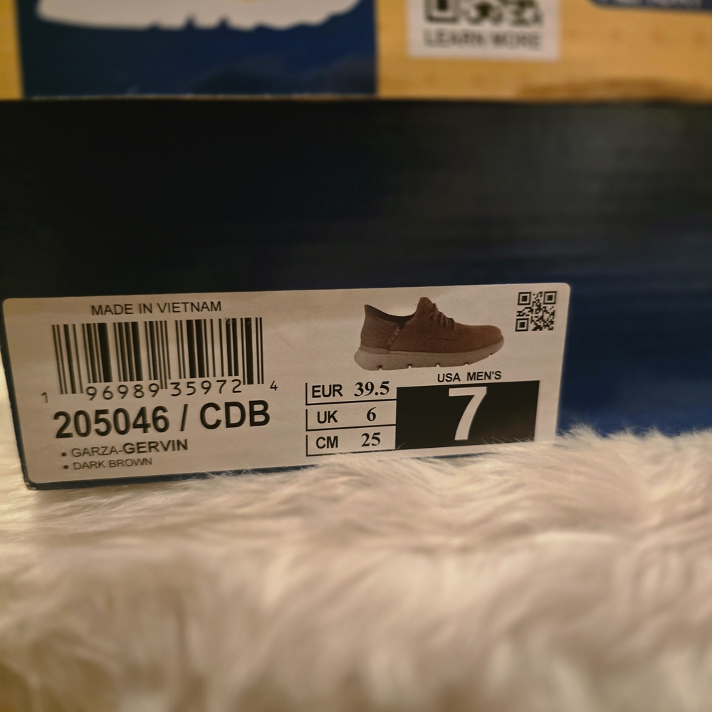 Skechers Men's Brown Slip-Ins Shoes - Picture 3 of 6